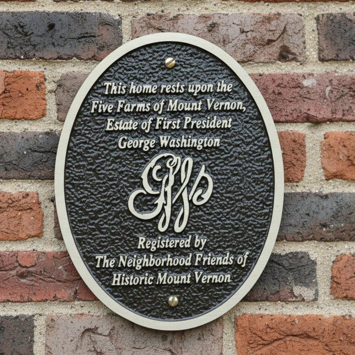 Mount Vernon Five Farms Plaque & Regent Circle Membership Bundle - The Shops at Mount Vernon