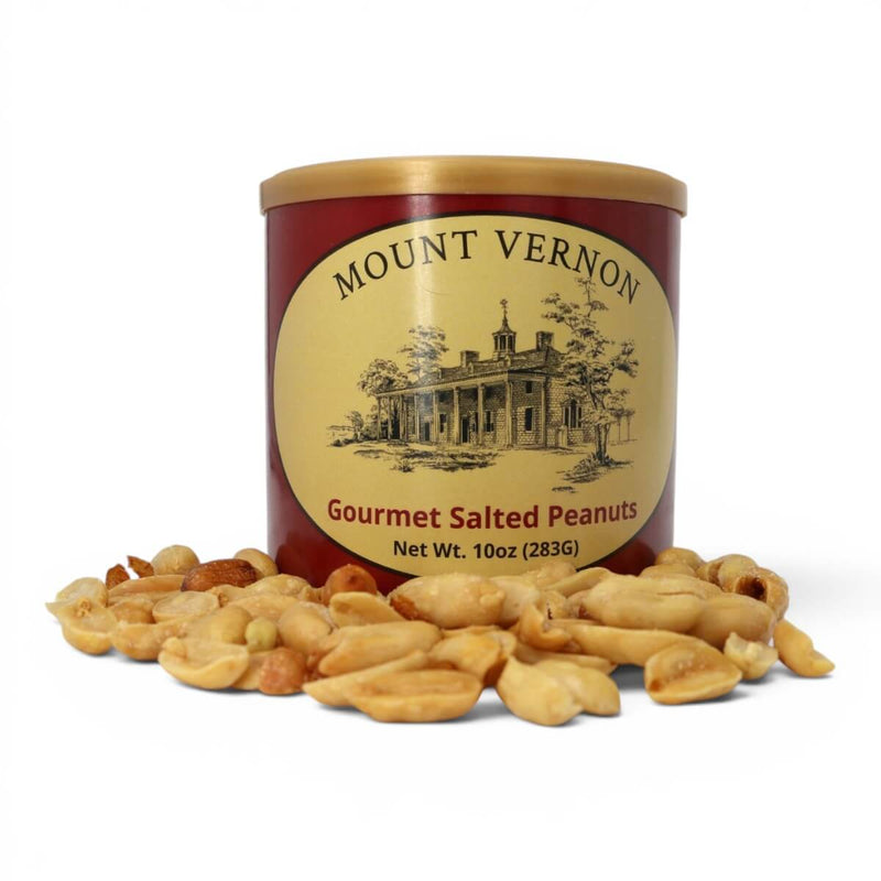 Mount Vernon Gourmet Salted Peanuts - The Shops at Mount Vernon