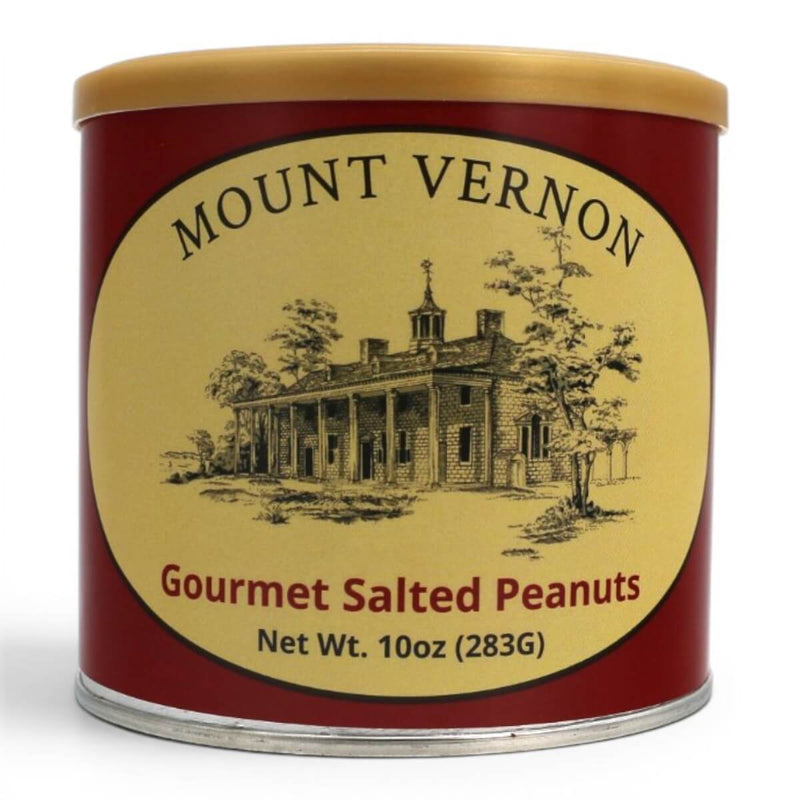Mount Vernon Gourmet Salted Peanuts - The Shops at Mount Vernon