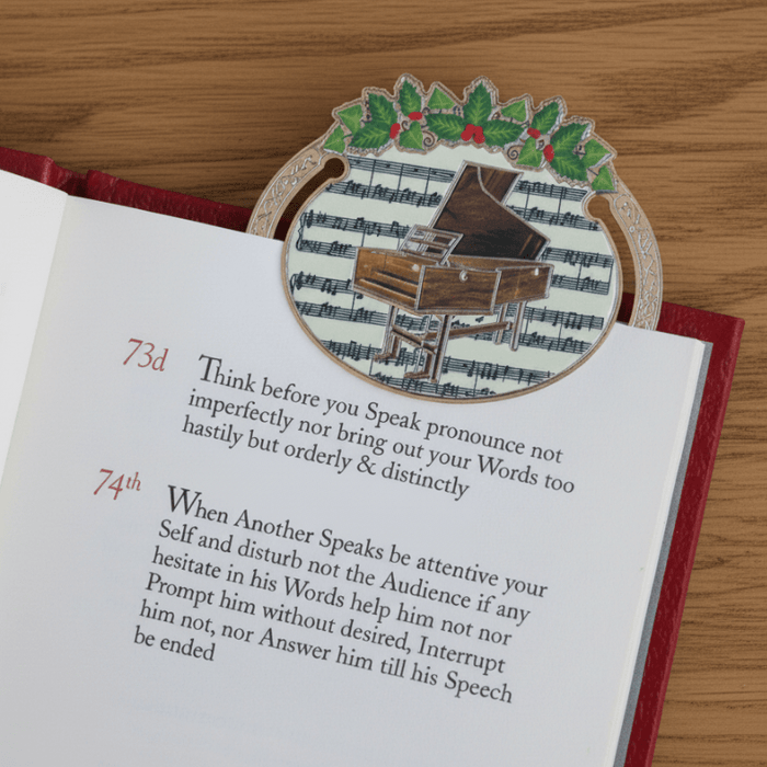 Mount Vernon Harpsichord Page Clip - The Shops at Mount Vernon