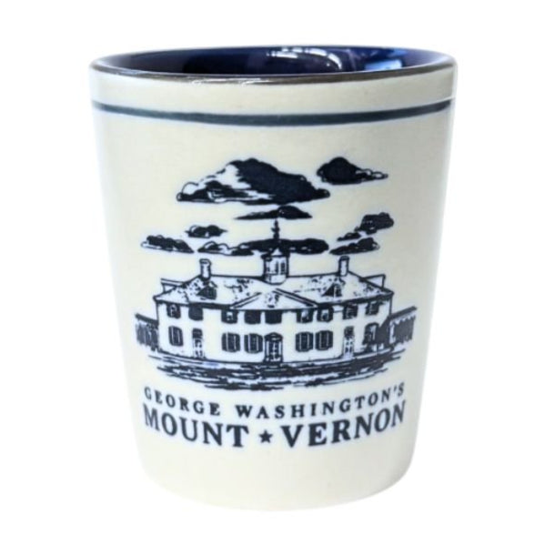 Mount Vernon Historic Shot Glass - The Shops at Mount Vernon