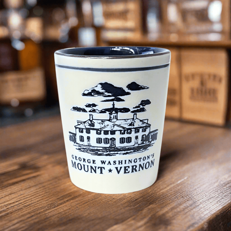 Mount Vernon Historic Shot Glass - The Shops at Mount Vernon