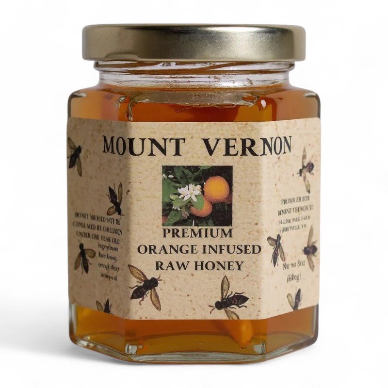 Orange Infused Raw Honey The Shops at Mount Vernon