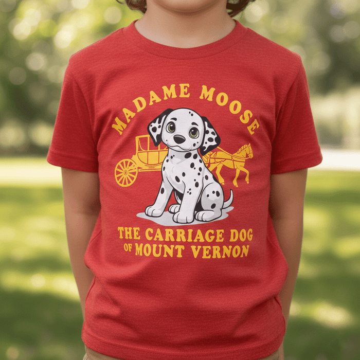 Mount Vernon Madame Moose Kids T-Shirt - The Shops at Mount Vernon