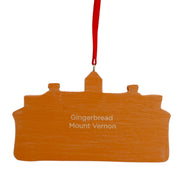 Mount Vernon Mansion Gingerbread Ornament - The Shops at Mount Vernon