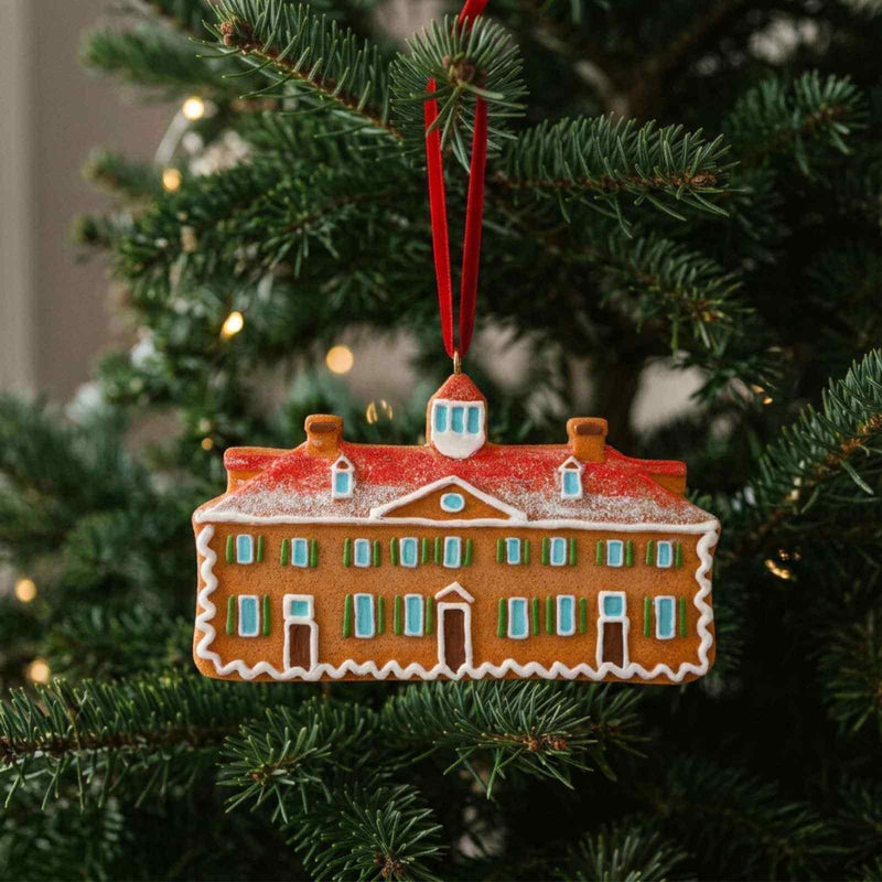 Mount Vernon Mansion Gingerbread Ornament - The Shops at Mount Vernon