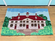 Mount Vernon Mansion Hooked Rug - The Shops at Mount Vernon