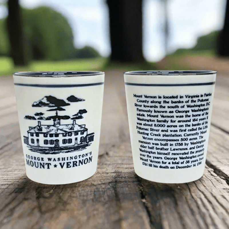 Mount Vernon Shot Glass - The Shops at Mount Vernon