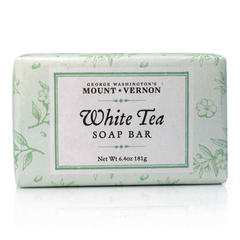 Mount Vernon Soap Bar White Tea 6.4oz - The Shops at Mount Vernon
