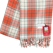 Mount Vernon Tartan Viscose Scarf - Oversize - The Shops at Mount Vernon