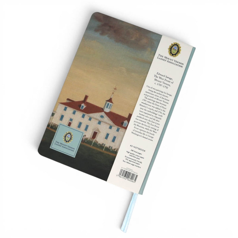 Mount Vernon West Front A5 Notebook - The Shops at Mount Vernon