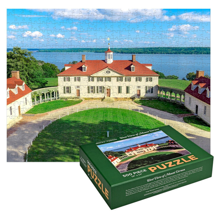 Mount Vernon West Front Puzzle - The Shops at Mount Vernon