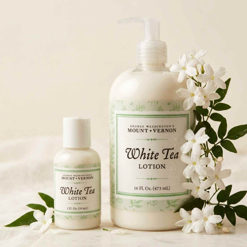 Mount Vernon White Tea Lotion 2oz - The Shops at Mount Vernon
