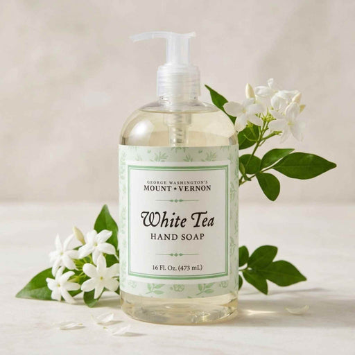 Mount Vernon White Tea Soap 16oz - The Shops at Mount Vernon