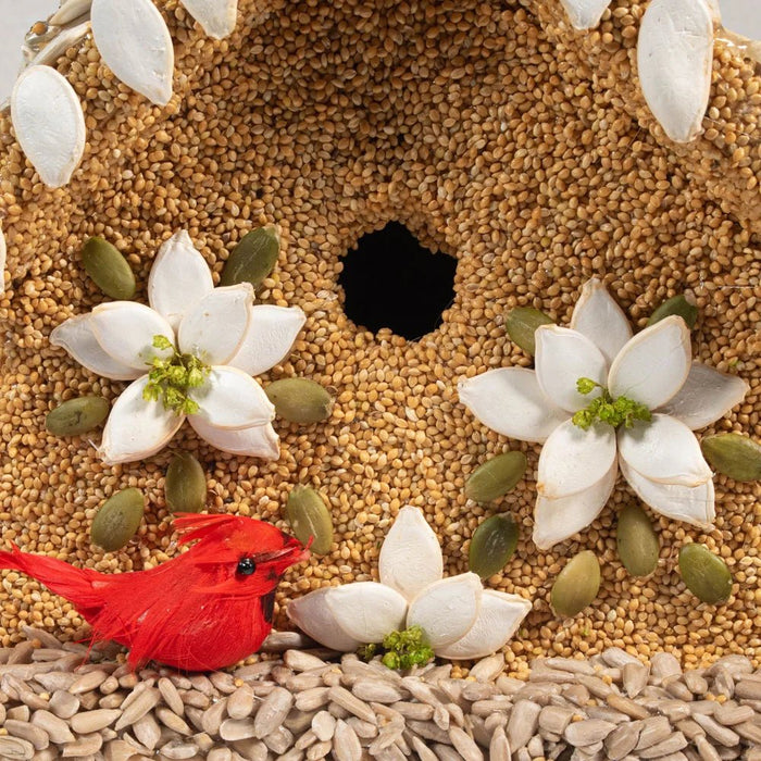 Mr. Bird Poinsettia Bird House - Bird Feeder - The Shops at Mount Vernon