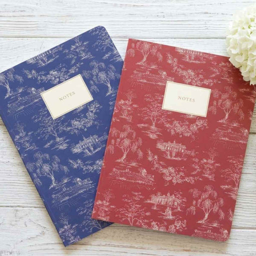 Notebooks MV Toile Set of 2 - The Shops at Mount Vernon