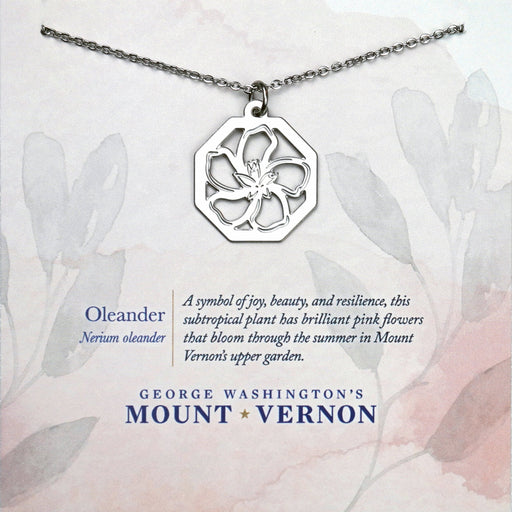 Oleander Pendant Necklace - The Shops at Mount Vernon