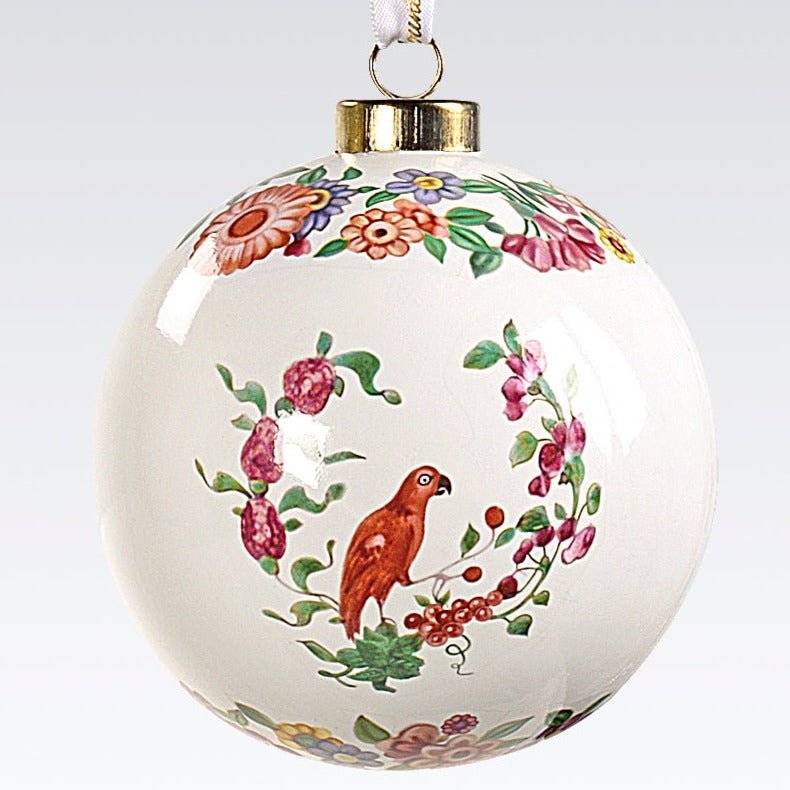 Parrot Ball Christmas Ornament - Mount Vernon Exclusive - The Shops at Mount Vernon