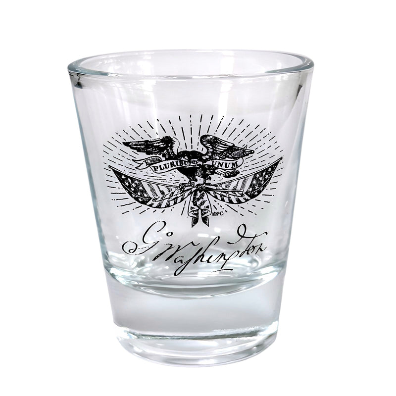 Patriotic Eagle Shot Glass - The Shops at Mount Vernon