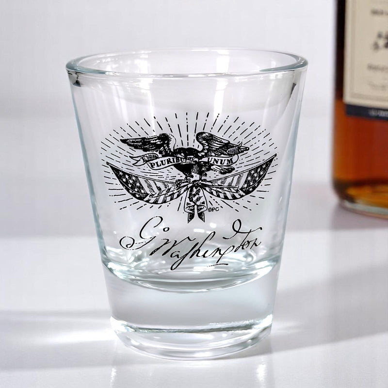 Patriotic Eagle Shot Glass - The Shops at Mount Vernon