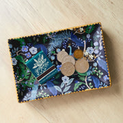 Peacock Porcelain Catchall Tray - The Shops at Mount Vernon
