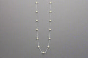 Pearl Station Sterling Necklace - The Shops at Mount Vernon