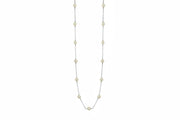 Pearl Station Sterling Necklace - The Shops at Mount Vernon