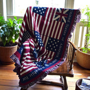 Pledge of Allegiance Throw - The Shops at Mount Vernon