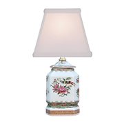 Porcelain Rose Canton Mini Jar Lamp - The Shops at Mount Vernon