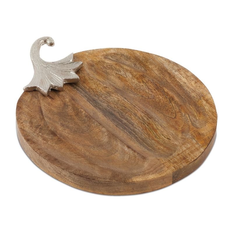 Pumpkin Serving Plate - The Shops at Mount Vernon