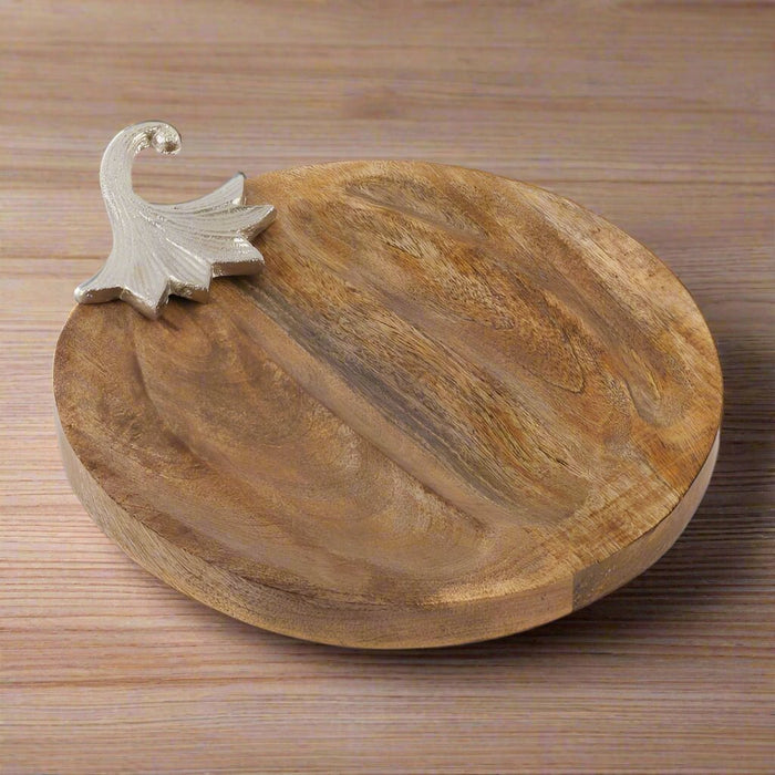 Pumpkin Serving Plate - The Shops at Mount Vernon