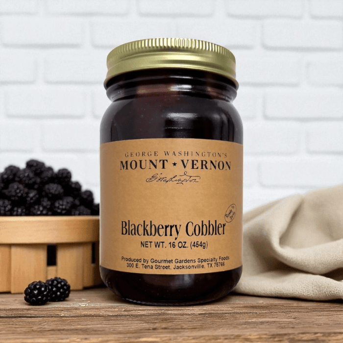 Ready - to - Serve Jarred Cobbler - Blackberry - The Shops at Mount Vernon
