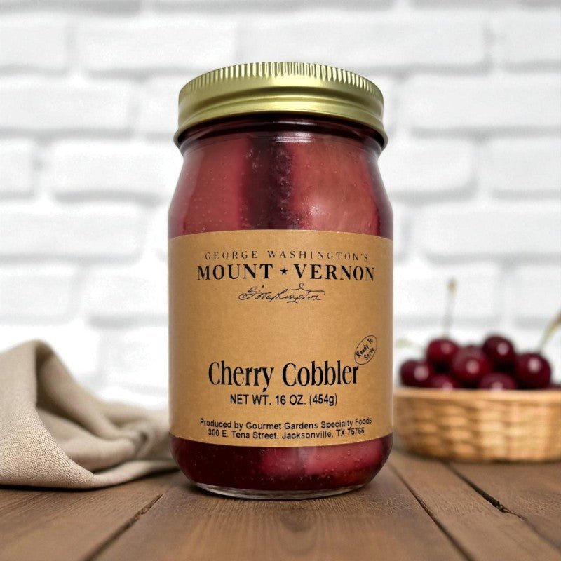 Ready - to - Serve Jarred Cobbler - Cherry - The Shops at Mount Vernon