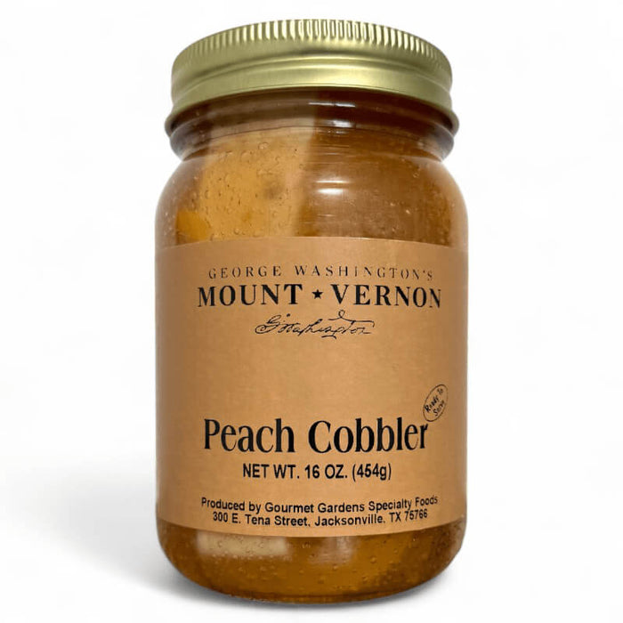 Ready-to-Serve Jarred Cobbler - Peach - The Shops at Mount Vernon