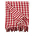 Red Gingham Check Throw - The Shops at Mount Vernon