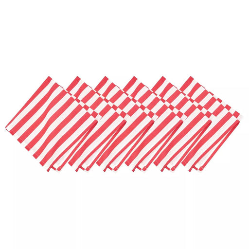 Red Stripe Napkins - Watermelon Whimsey - The Shops at Mount Vernon