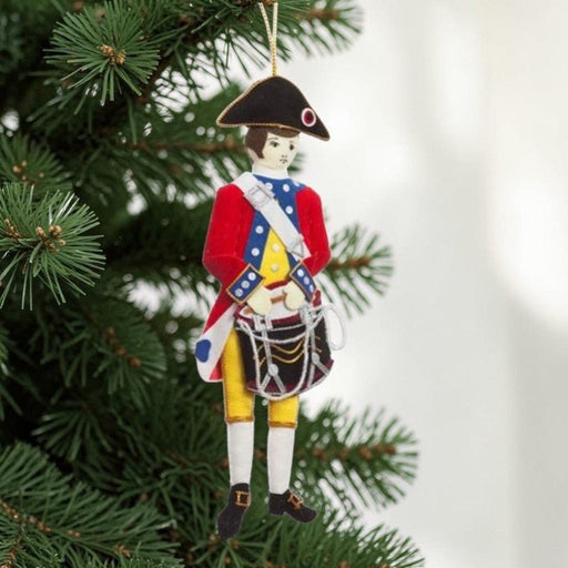 Revolutionary Drummer Ornament St. Nicolas - The Shops at Mount Vernon