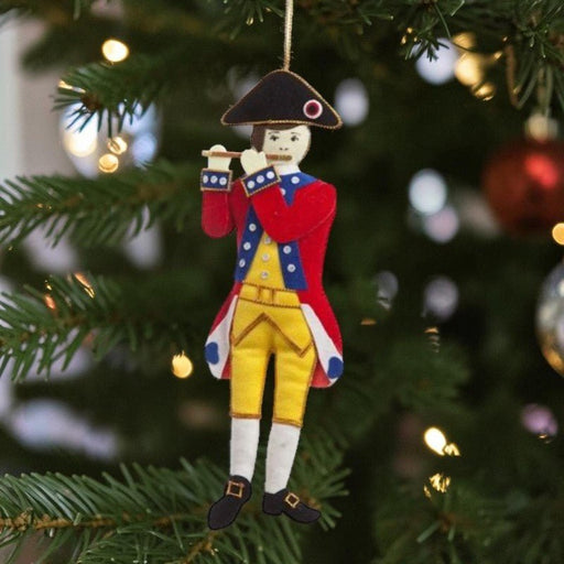 Revolutionary Fifer Ornament St. Nicolas - The Shops at Mount Vernon