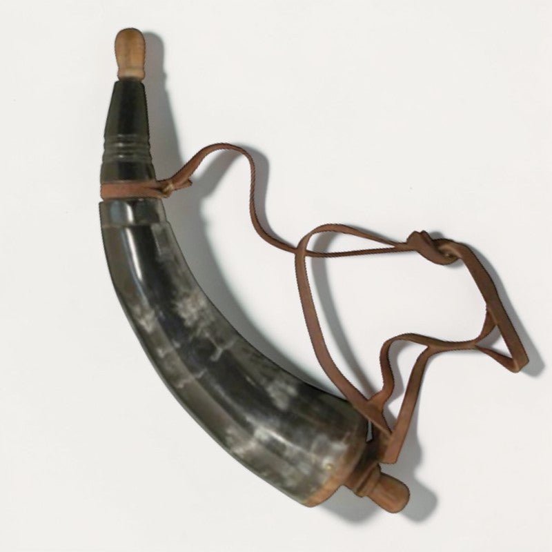 Revolutionary War Powder Horn - 13" - The Shops at Mount Vernon