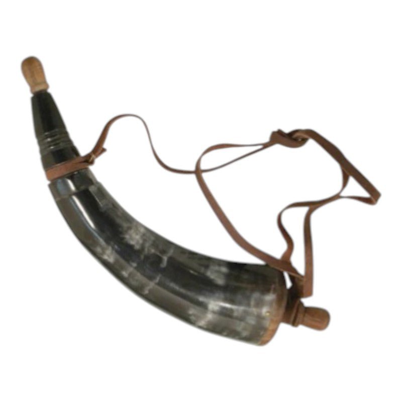 Revolutionary War Powder Horn - 13" - The Shops at Mount Vernon