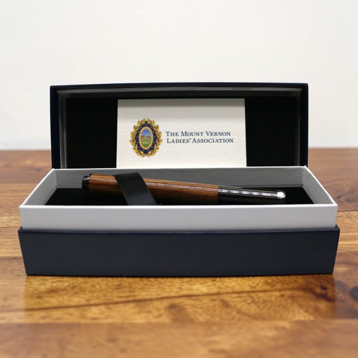 Rollerball Pen Gun Metal Civil War Wood - The Shops at Mount Vernon