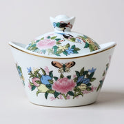 Rose Canton Porcelain Yuanbao Ingot Box - The Shops at Mount Vernon