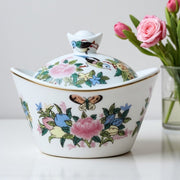 Rose Canton Porcelain Yuanbao Ingot Box - The Shops at Mount Vernon