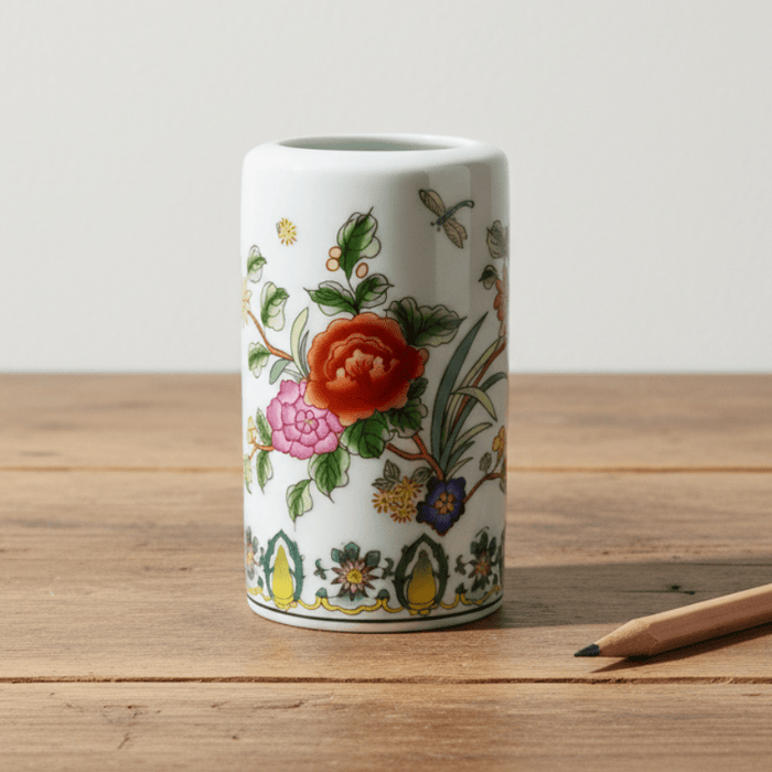 Rose Pencil Holder - The Shops at Mount Vernon