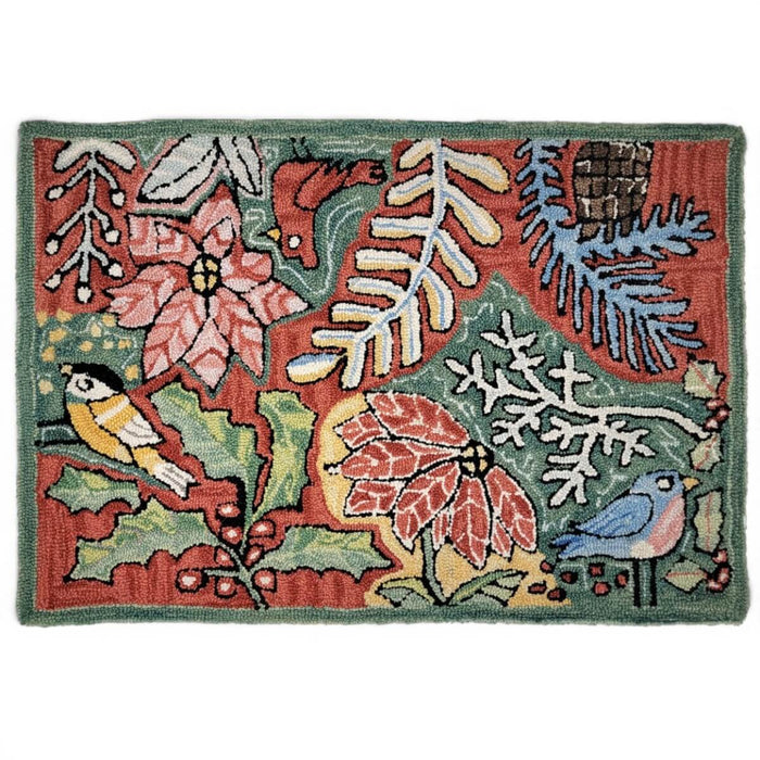 Rug Bloomer Christmas 2X3 - The Shops at Mount Vernon
