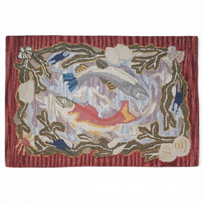 Rug Deep Water Hooked - The Shops at Mount Vernon