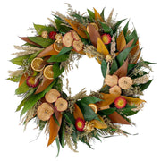 Rustic Harvest Fruit Wreath - The Shops at Mount Vernon