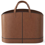 Saddle Brown Ultra Suede Basket - The Shops at Mount Vernon