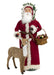 Santa Caroler With Reindeer - Byers Choice - The Shops at Mount Vernon