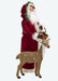 Santa Caroler With Reindeer - Byers Choice - The Shops at Mount Vernon